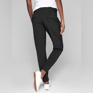 Athleta Black Track Joggers